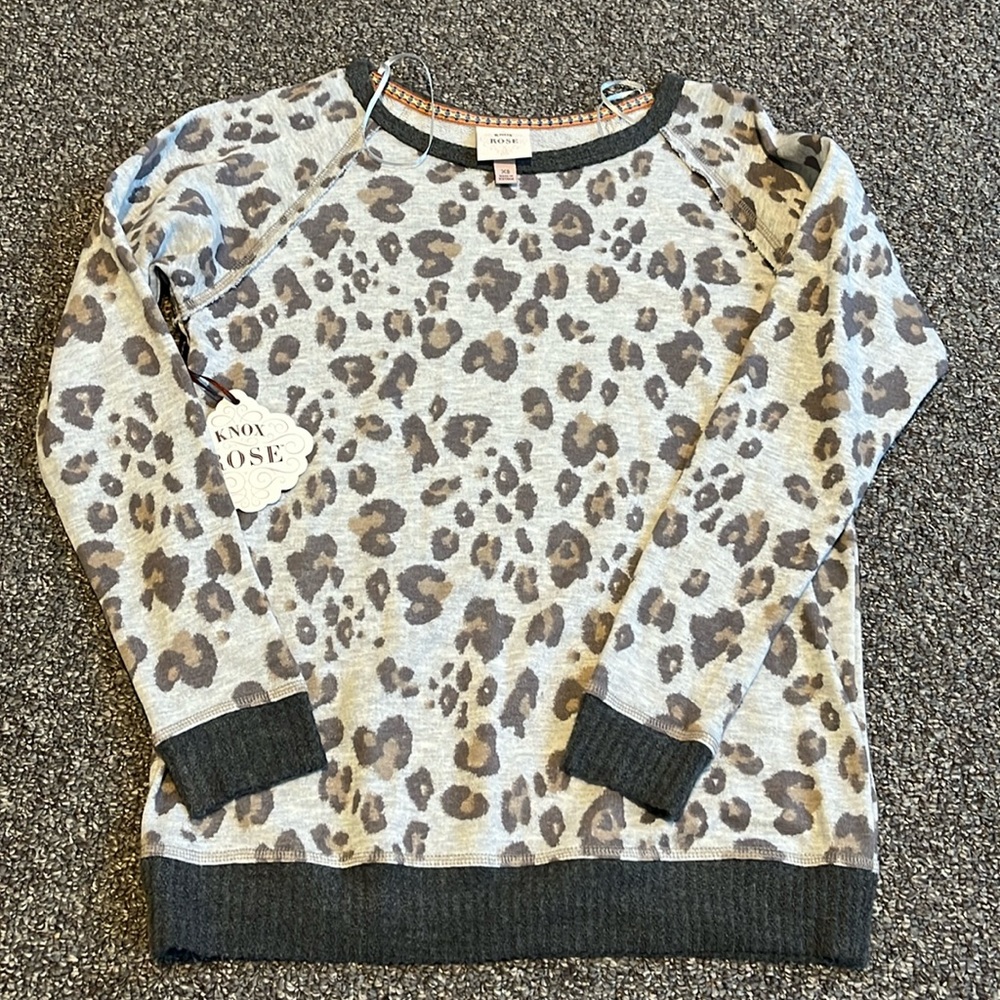 Knox Rose leopard top